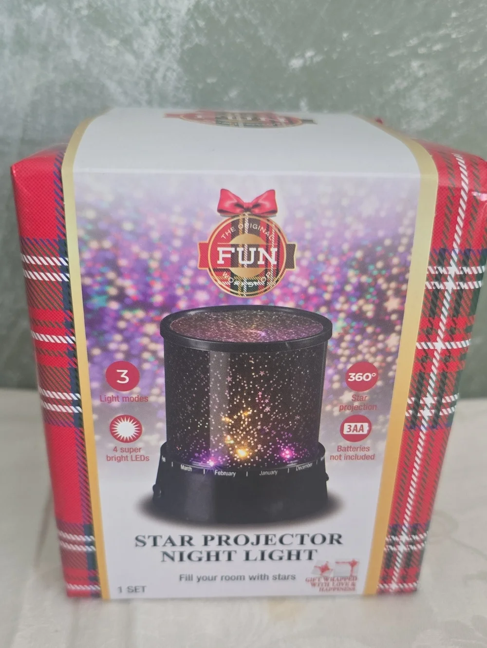 Star Projector Night Light, Fill Your Room With Stars, LED Lights New